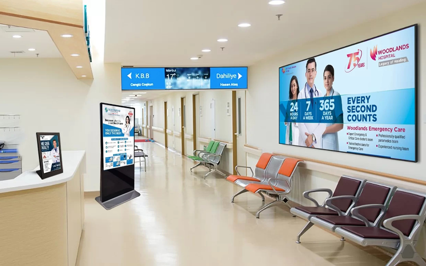 LED Displays in Hospitals: Improving Wayfinding and Patient Communication